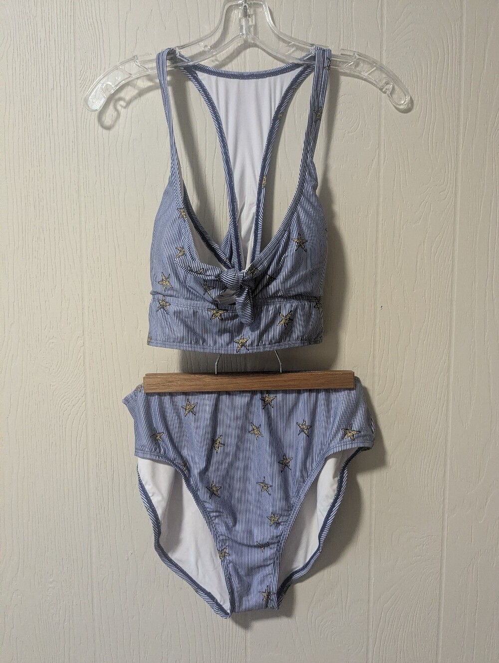 ModCloth Starfish Print Bikini | NWT Condition | L Top / XL Bottom